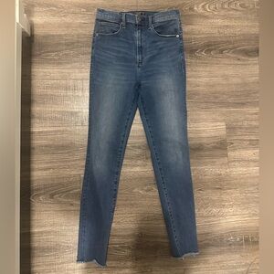 Abercrombie & Fitch Ultra High Rise Super Skinny Jeans 28 6 R - Blue